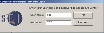The Log-On Dialogue Box The Log-On Dialogue Box