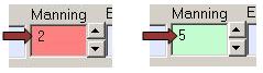 Changes in Manning Status with Color Coding Alert Changes in Manning Status with Color Coding Alert