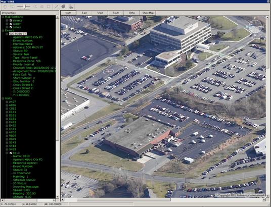 A View of the Map with Pictometry Enabled A View of the Map with Pictometry Enabled