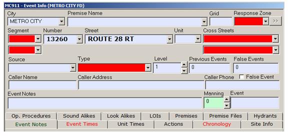  Invalid Address with Details Showing Blank and Red