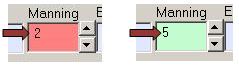  Changes in Manning Status with Color Coding Alert